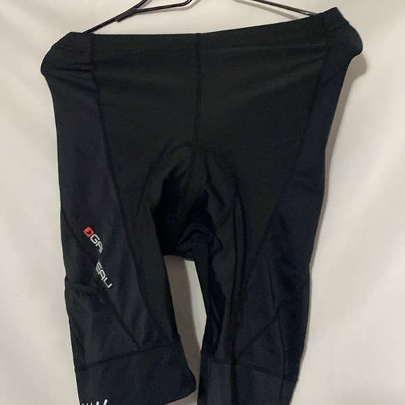 LOUIS GARNEAU SIZE LARGE CYCLING SHORTS UNISEX NYLON SPANDEX COMFORT PADDED - Picture 5 of 15